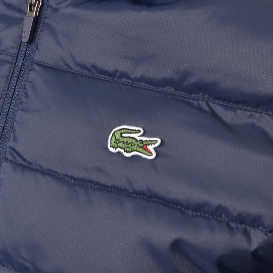 Alternative Image for ProductLacoste Sport Full Zip Hooded Jacket Navy3